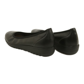Caprice Black Nappa Ballerina 9-22161-28 musta 6