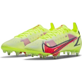 Nike Mercurial Vapor 14 Elite SG-Pro M CV0988-760 jalkapallokengät vihreä vihreä 1