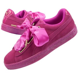 Puma Suede Heart Satin W 362714 01 vaaleanpunainen 1