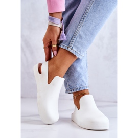 FS1 Muodikkaat valkoiset Meriko-kumipuukengät valkoinen 2