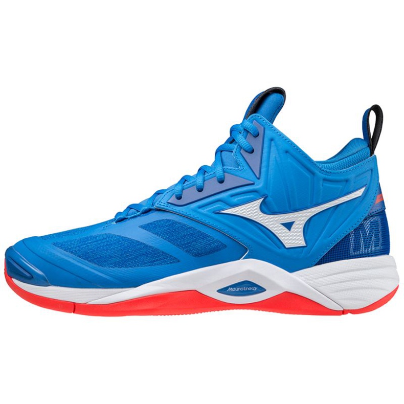 Mizuno Wave Momentum 2 Mid M V1GA211724 lentopallokengät sininen sininen 1