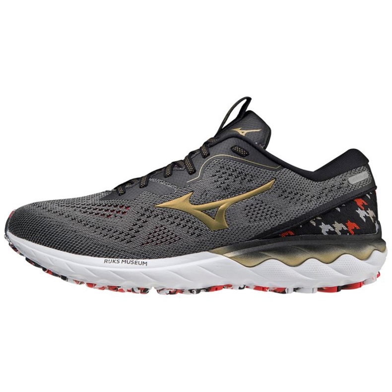 Mizuno Wave Skyrise 2 Amsterdam M J1GC216297 lenkkitossut harmaa 1