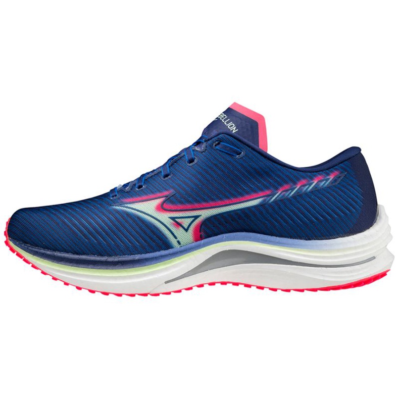 Mizuno Wave Rebellion M J1GC211783 juoksukengät sininen 1