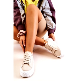 PS1 Tennarit massiivisella alustalla Vaalea beige Suzane 3