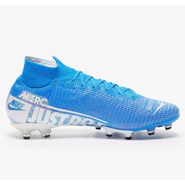 Nike Mercurial Superfly 7 Elite Ag Pro M AT7892 414 sinivalkoiset kengät monivärinen sininen 1