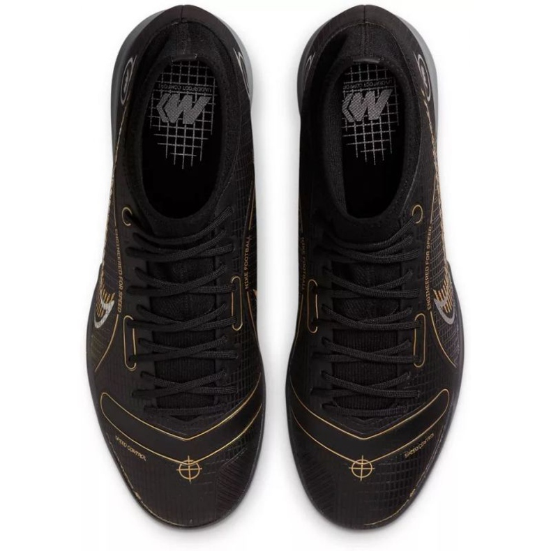 Nike Mercurial Superfly 8 Academy Ic M DJ2875 007 jalkapallokengät musta musta 1