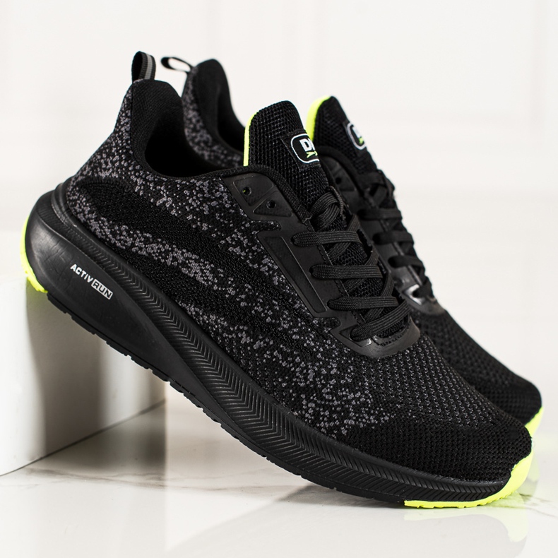 Kevyet DK urheilukengät musta harmaa 1