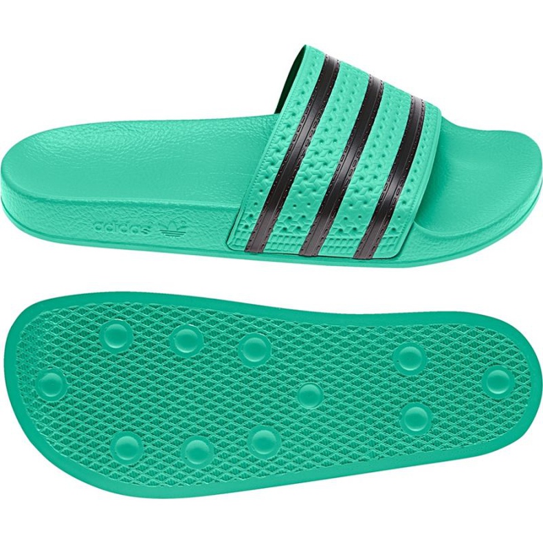Adidas Originals Adilette Slides U CQ3100 musta vihreä 1