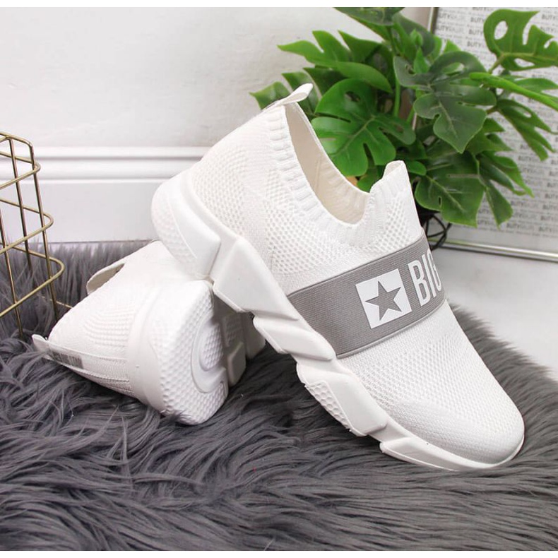 Slip urheilukengät Big Star W JJ274297 valkoinen 2