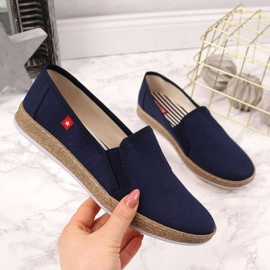 Espadrillit ovat Big Star W FF276036 laivastonsinisiä tummansininen 1