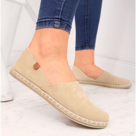 Espadrillit leikkauksilla Uutiset W EVE270B beige 2