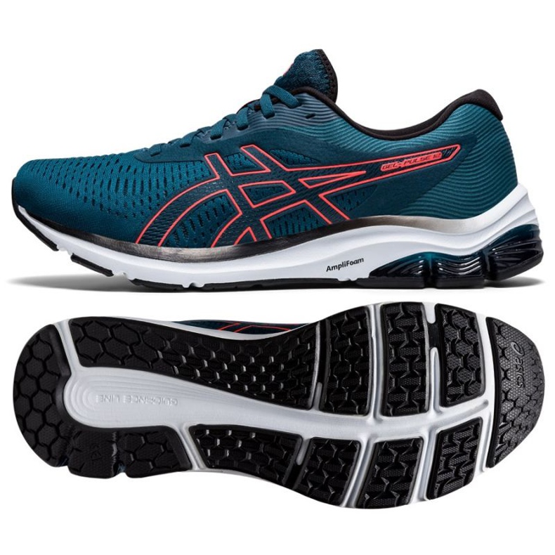 Asics Juoksukengät Ascis GEL-Pulse 12 M 1011A84-401 musta sininen 1