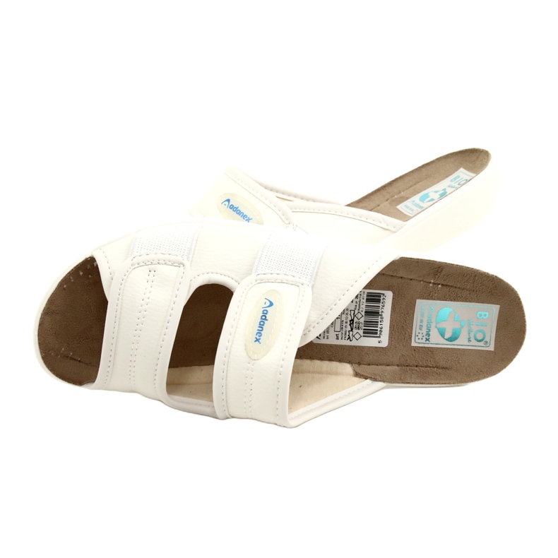 Adanex Diana -tossut BIO Nature 17659 valkoinen 7