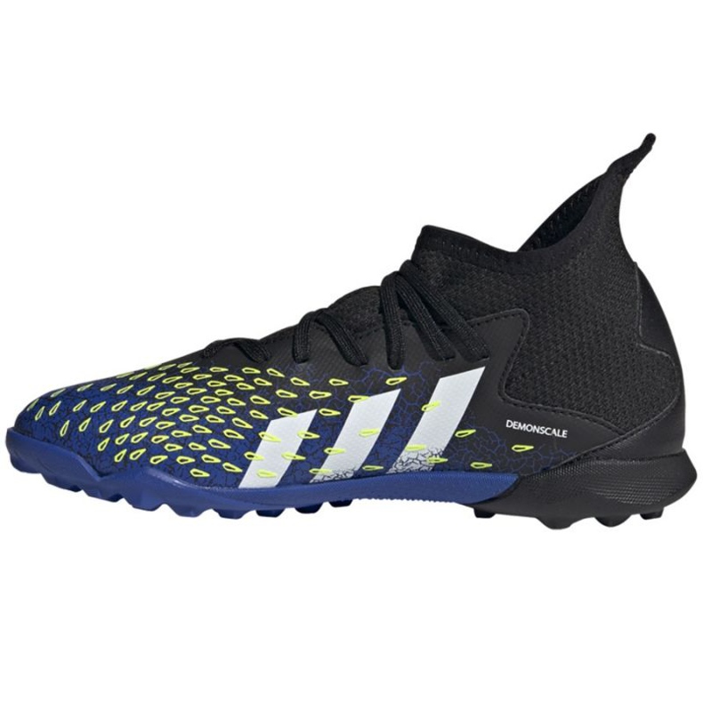 Adidas Predator Freak.3 Tf Jr FY0624 jalkapallokengät valkoinen, laivastonsininen, musta musta 1