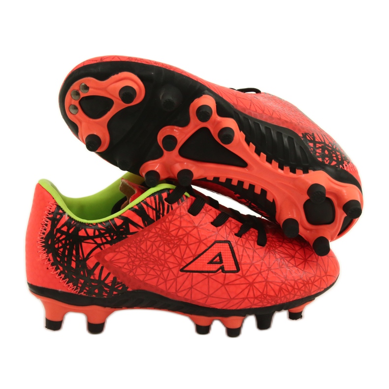 American Club Miesten urheilukengät amerikkalainen 160701 oranssi musta 5