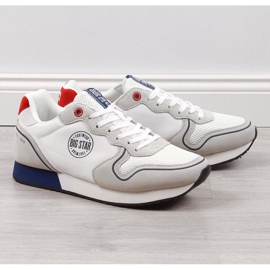 Big Star M JJ174141 valkoiset urheilukengät valkoinen harmaa 1