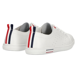 Naisten lenkkarit sidottu Filippo DP3508 Valkoinen 2