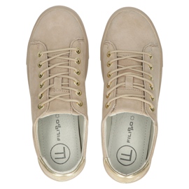 Beige nahka Creepers Filippo DP3533 4