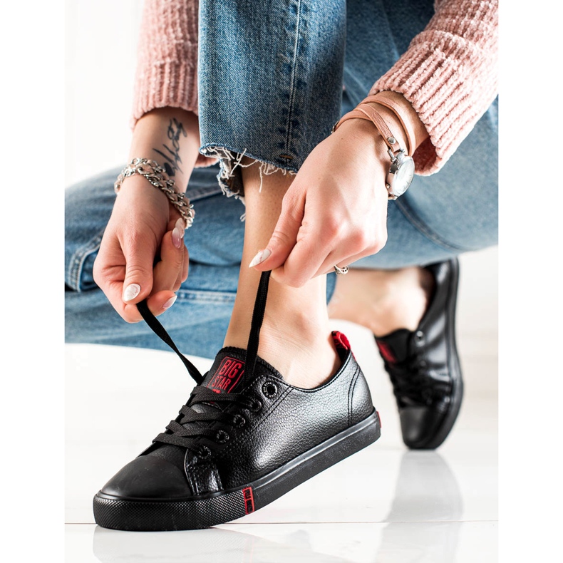 Big Star GG274007 naisten tennarit musta 1