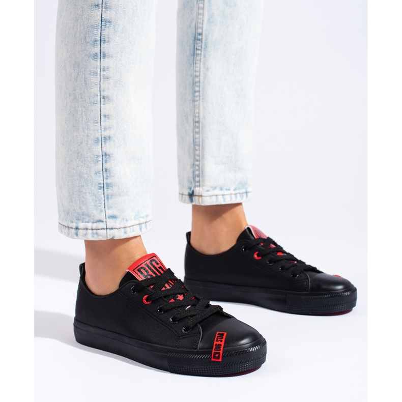 Naisten Big Star -lenkkarit JJ274164 musta 1