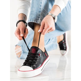 Naisten Big Star -lenkkarit JJ274129 musta 1