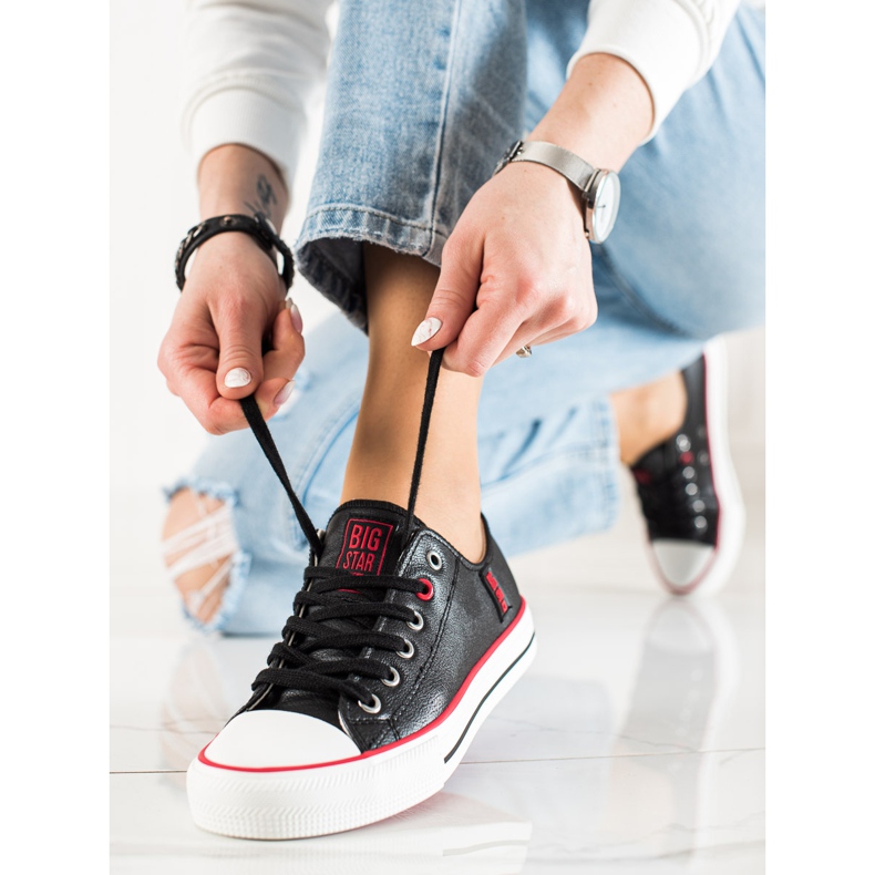 Naisten Big Star -lenkkarit JJ274129 musta 1