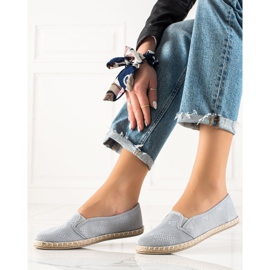 TRENDI Rento Slipony Espadrilles harmaa 2