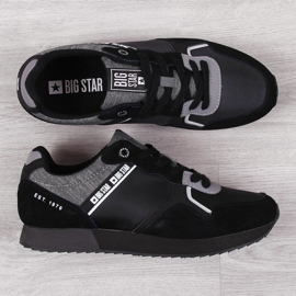 Big Star JJ174145 urheilukengät, mustat 2