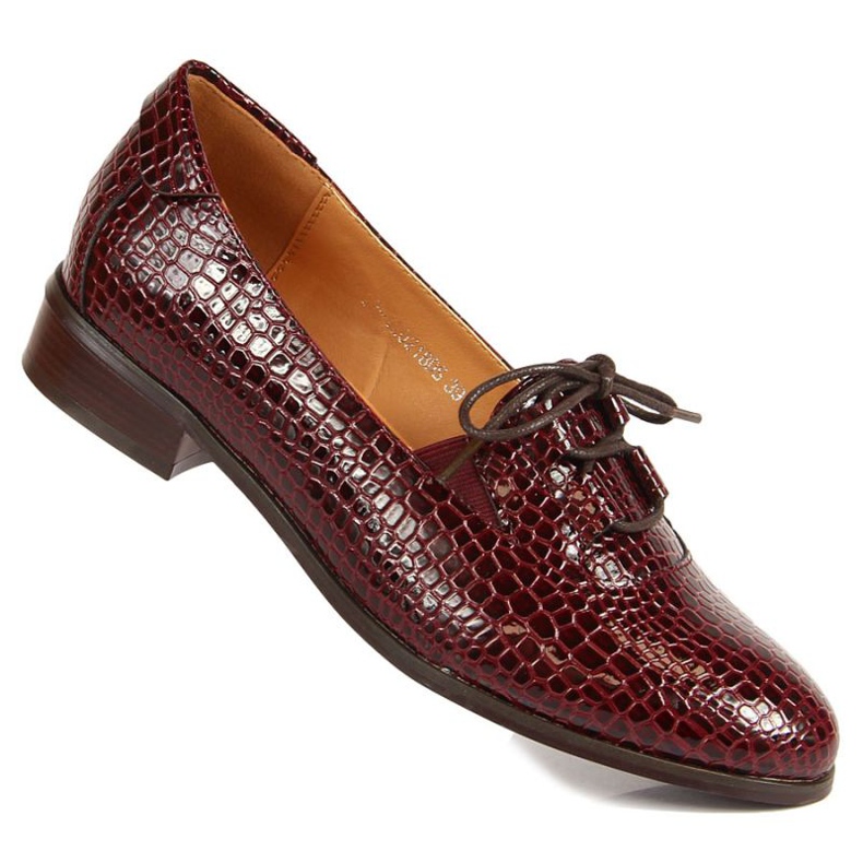 Lakatut kengät W.POTOCKI W WOL47B ruskea monivärinen 1