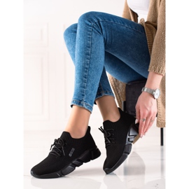 Naisten tennarit Big Star JJ274269 musta 1