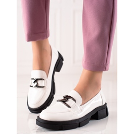 Goodin Loafers Eco-nahalla alustalla valkoinen 1