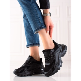 TRENDI Mustat muoti lenkkarit 1