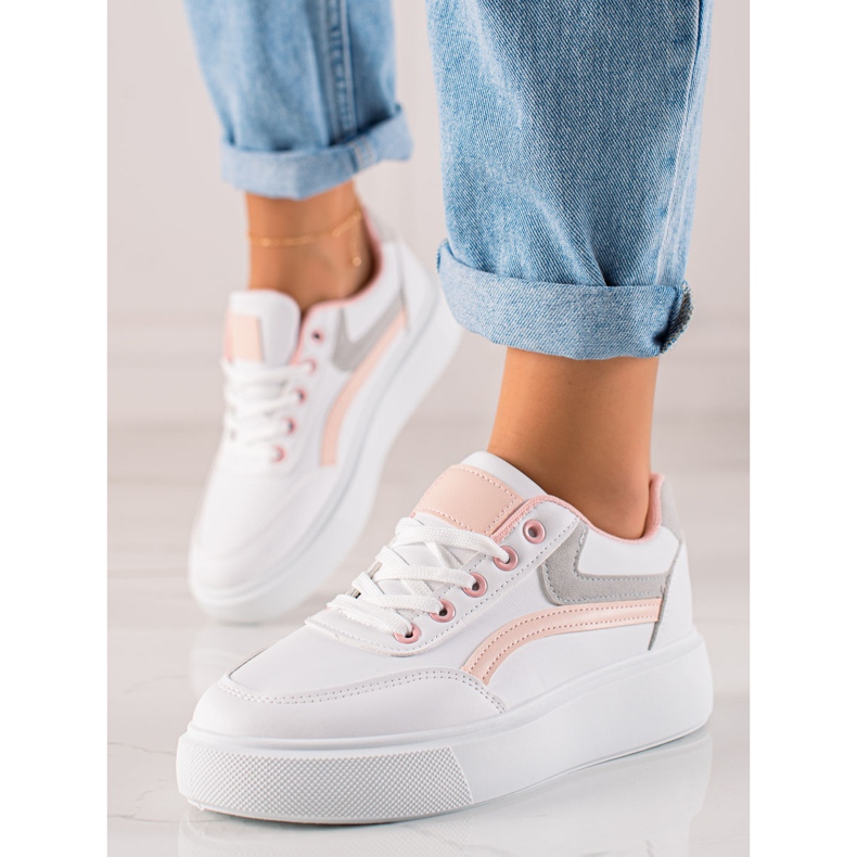 Weide Vapaa-ajan kenkiä alustalla valkoinen 2