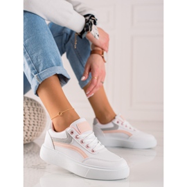 Weide Vapaa-ajan kenkiä alustalla valkoinen 1