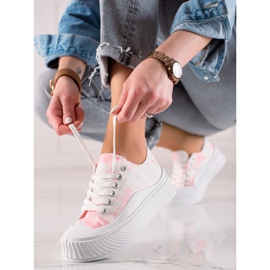 Seastar Muodikkaat tennarit leveällä alustalla valkoinen 1