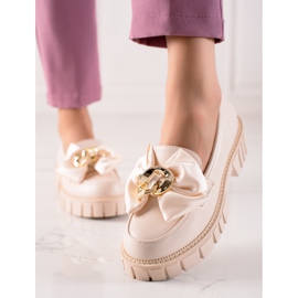Seastar Muodikkaat loaferit rusetilla beige 1