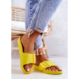 Naisten tossut Big Star soljella FF274A392 Keltainen 2