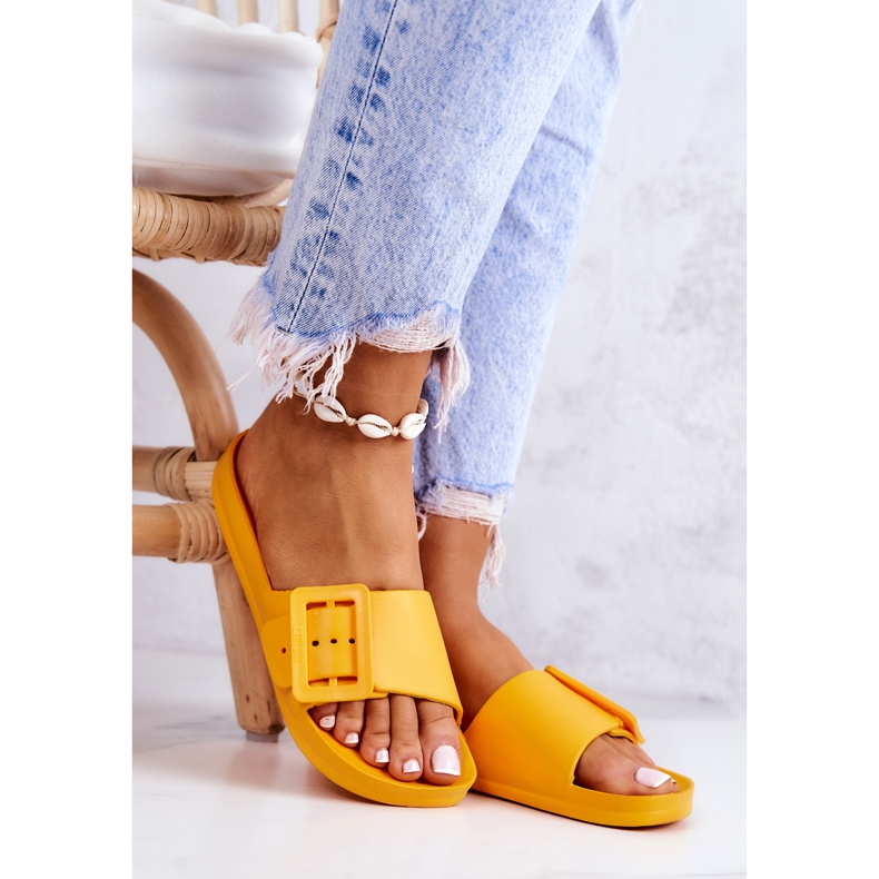 Naisten Big Star -tossut soljella FF274A393 oranssi 1