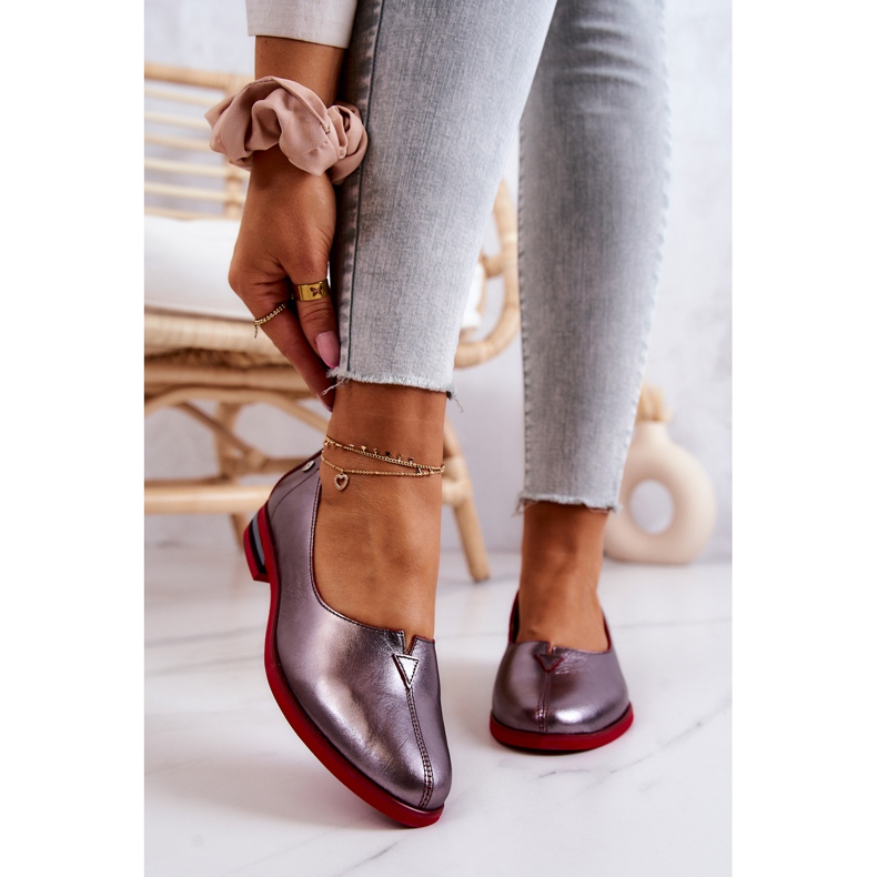 Nahkakengät Maciejka Silver 05035-42 monivärinen hopea 2