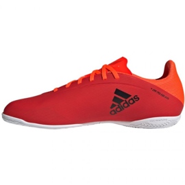 Adidas X Speedflow.4 In M FY3346 -jalkapallokengät punainen appelsiinit ja punaiset 1