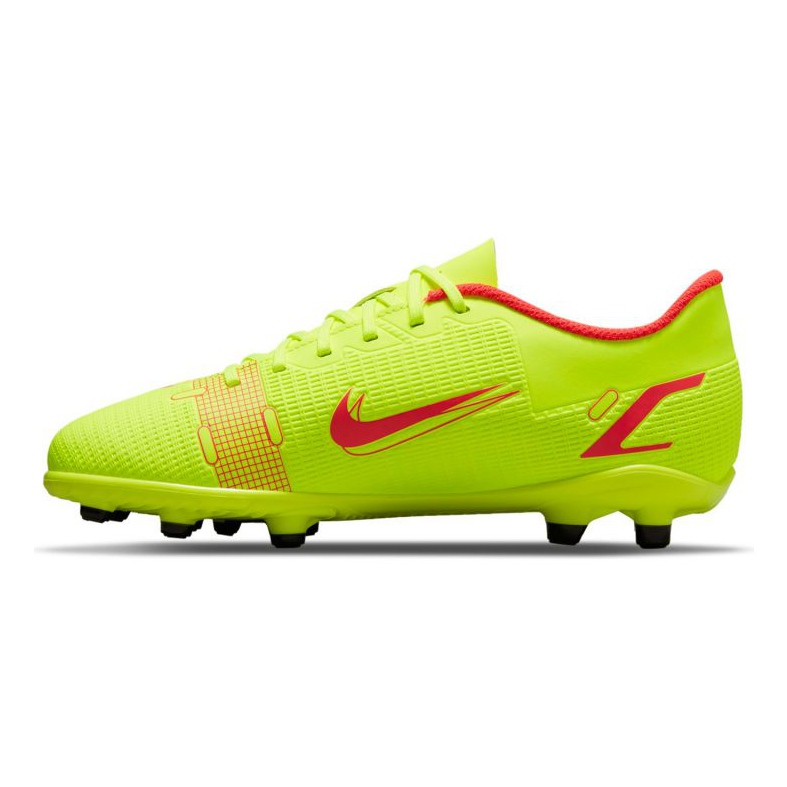 Nike Mercurial Vapor 14 Club FG / MG Jr CV0823-760 jalkapallokengät keltainen keltaiset 1