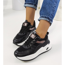 Mustat Nazaria urheilukengät kultainen 1