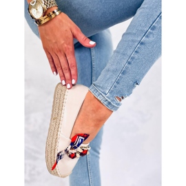 Avril Beige naisten espadrillit 1