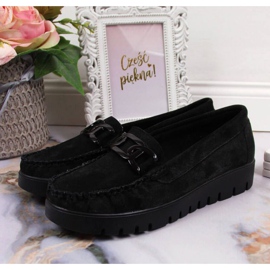Mustat Loaferit Filippo W PAW314A -alustalla 2