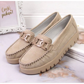Loaferit Filippo alustalla W PAW314B beige 2
