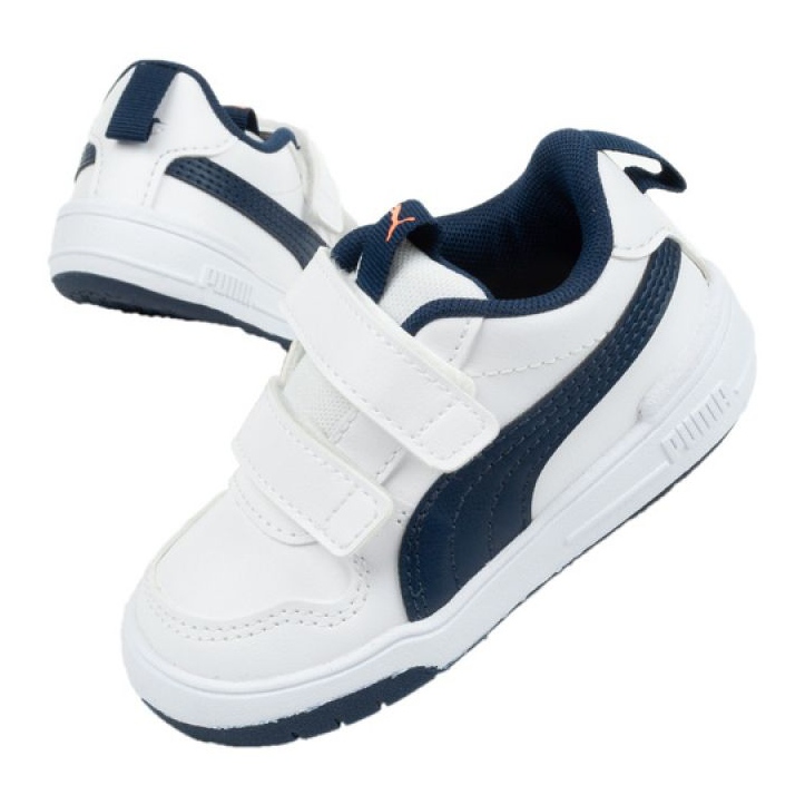Puma Multiflex Jr 380741 07 valkoinen tummansininen 1