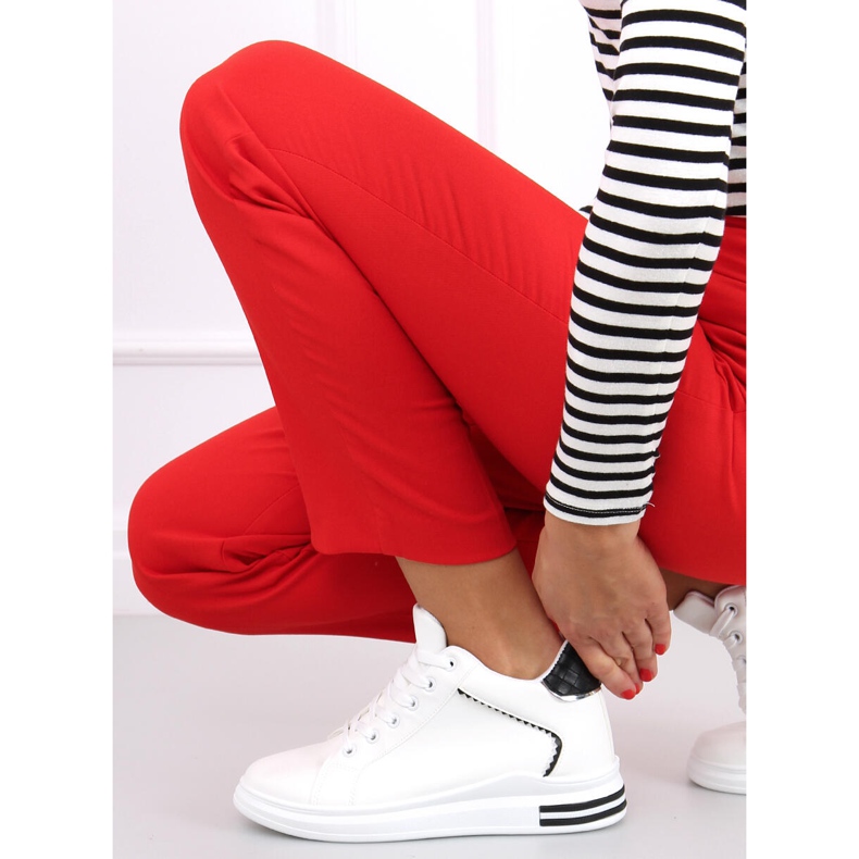 Tennarit piilokiilassa Izumi WHITE / BLACK valkoinen musta 1