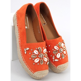 Manami Orange espadrillit simpukankuorilla oranssi 1 Manami Orange espadrillit simpukankuorilla oranssi 1