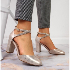 Sandaalit Sergio Leone W SK364A kultaa kultainen 2