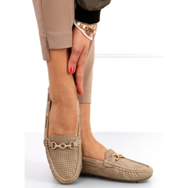 Naisten Nisa Khaki -housut beige 1